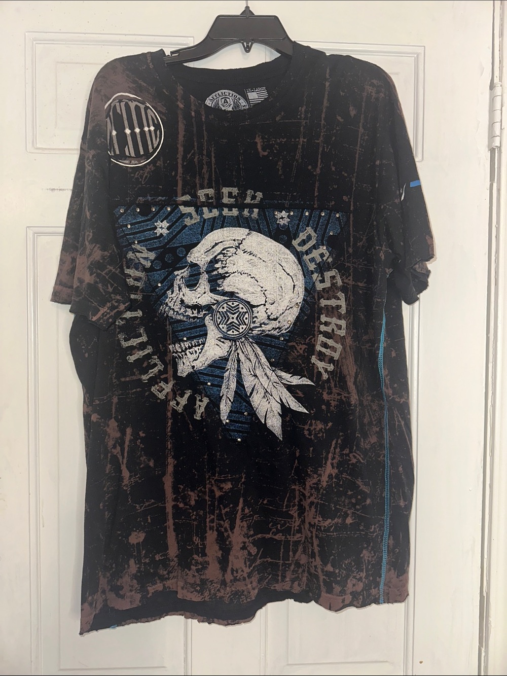 Men's Seek and destroy Affliction Tee